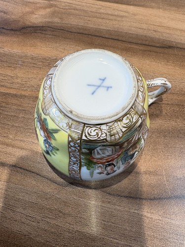 Lot 146 - A Continental porcelain cabaret set, 19th...