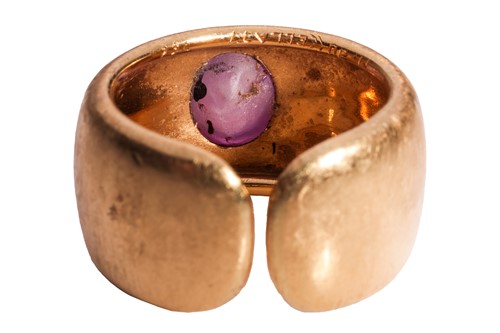Lot 228 - Buccellati - a star ruby dress ring, circa...