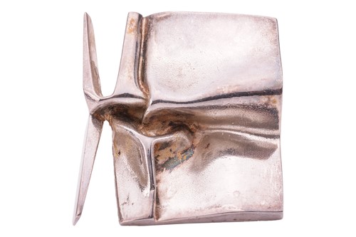 Lot 238 - A Finnish abstract brooch 'Skulptor', by Björn...