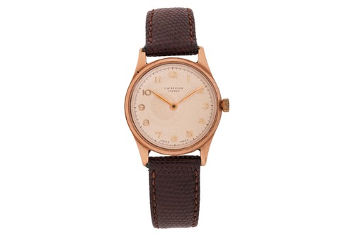 Lot 130 - A pair of watches, including a 9ct gold...