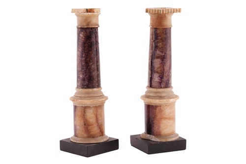 Lot 159 - A pair of late 19th-century Derbyshire Blue...