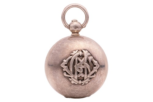 Lot 296 - A Victorian silver combination vinaigrette,...