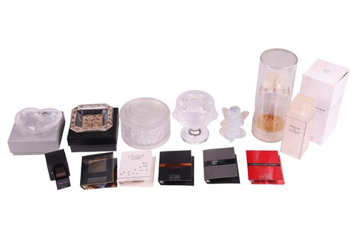 Lot 184 - A collection of Lalique items, to include...