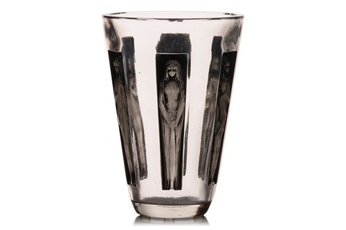 Lot 208 - Rene Lalique (French, 1860-1945), a Gobelet...