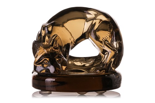 Lot 187 - Rene Lalique (French, 1860-1945), a 'Renard'...