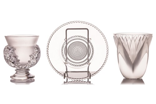 Lot 233 - A Lalique 'Thebes' vase, designed by Marc...