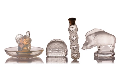 Lot 201 - Rene Lalique, a Dindon opalescent glass...