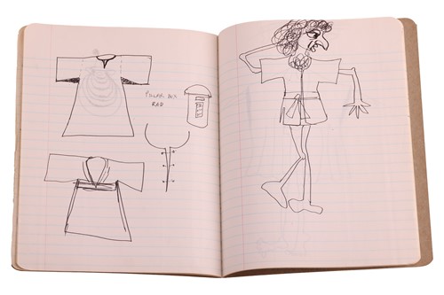Lot 43 - Peter Green: A Notebook With Drawing By Peter...