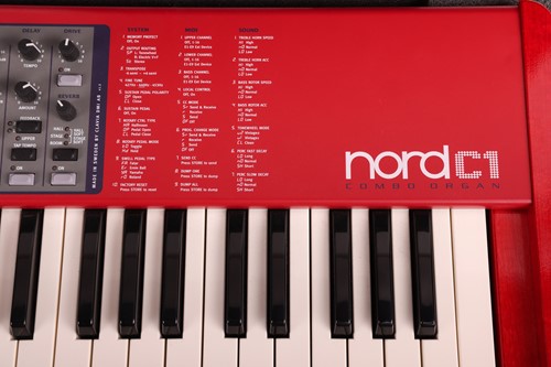 Lot 1 - Peter Green: A Nord Twin C1 Combo Organ, 2000s...