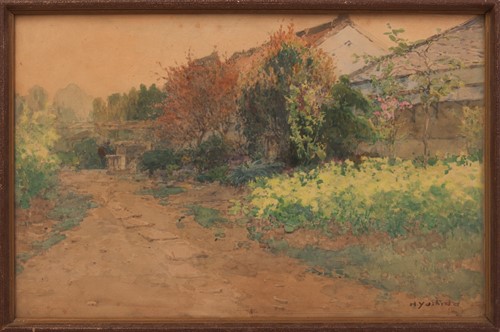 Lot 2 - Hiroshi Yoshida (Japanese 1876 - 1950), Figure...