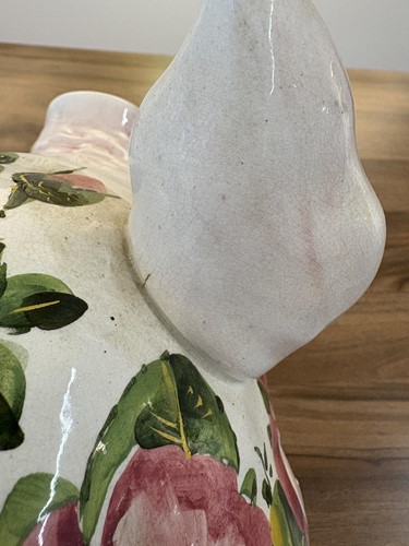 Lot 166 - Wemyss, a large seated pottery pig, first half...