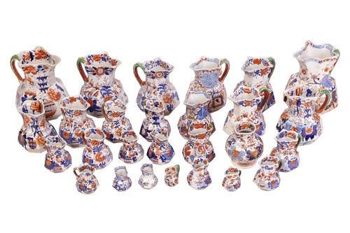 Lot 168 - Mason's Ironstone 'Japan' pattern; a large...