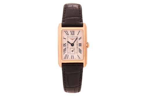 Lot 244 - Longines 18ct Rose Gold DolceVita Reference:...