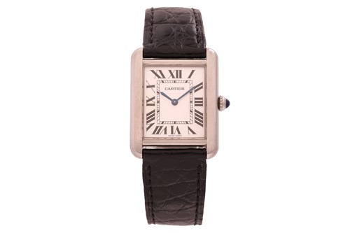 Lot 236 - Cartier Tank Solo Reference: 2716 Serial:...
