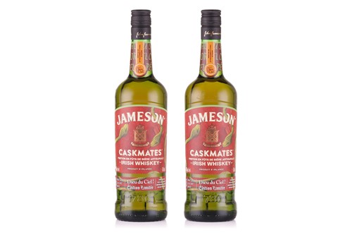 Lot 257 - Two bottles of Jameson Caskmates 'Dieu Du...