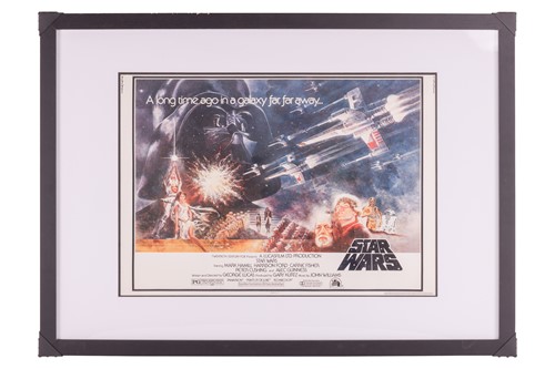 Lot 54 - Star Wars: A New Hope (1977), US Half-Sheet...