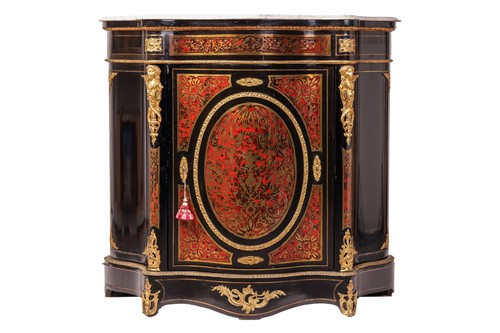 Lot 97 - A fine Victorian boulle-work credenza, of...