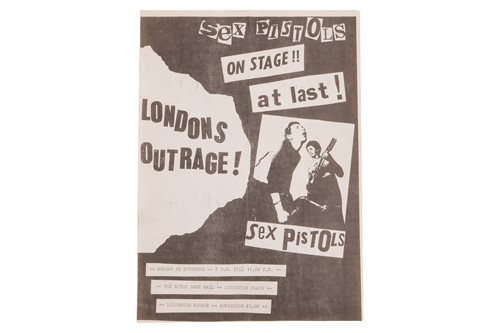 Lot 60 - Sex Pistols: A London’s Outrage!, Notre Dame...