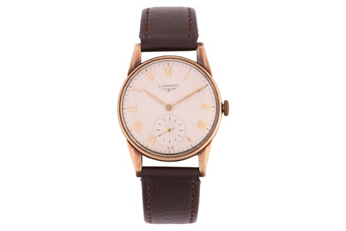 Lot 230 - Longines 9ct Gold Wrist Watch Serial: 120377...