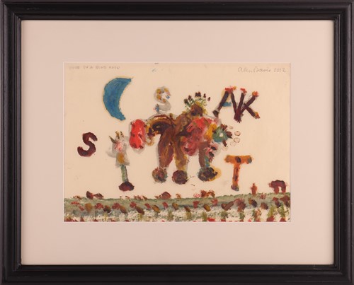 Lot 7 - Alan Davie (Scottish 1920-2014), Once in a...
