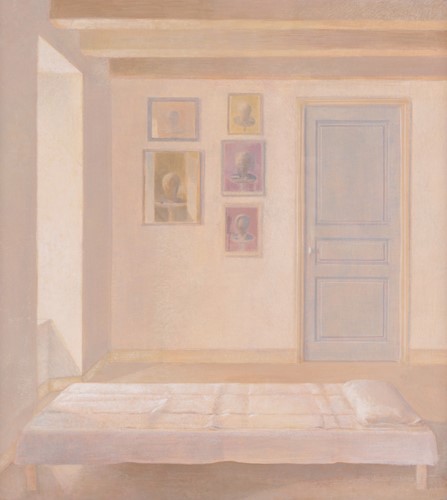 Lot 24 - David Tindle (British b. 1932) Room signed,...