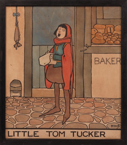 Lot 26 - John Hassall (British, 1868-1948), Little Tom...