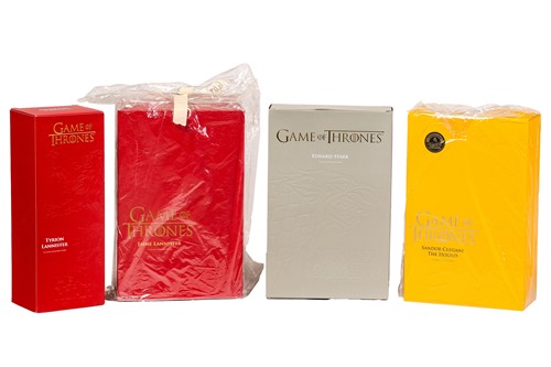 Lot 4 - Game of Thrones: four ThreeZero 1:6 scale...