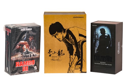 Lot 9 - Three 1:6 scale collectible figures,...