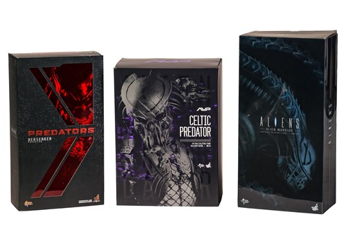 Lot 28 - A Hot Toys 1:6 scale collectible Aliens figure,...