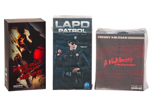 Lot 43 - A DID 'LAPD Patrol Austin' 1:6 scale figure,...