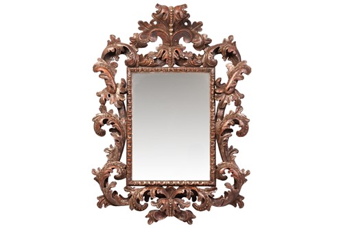 Lot 134 - A 18th-century style Venetian lacquer a Mecca...