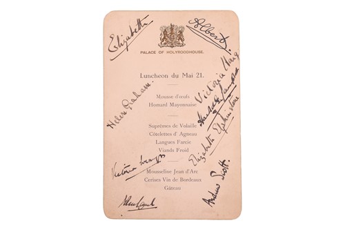 Lot 37 - Royal Interest: George VI (1895-1952); Queen...