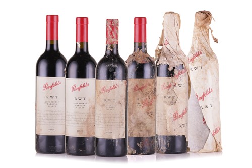 Lot 239 - Six bottles of Penfolds RWT 2002 Shiraz...