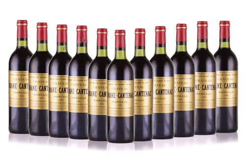 Lot 232 - Eleven bottles of 1983 Chateau Brane Cantenac...