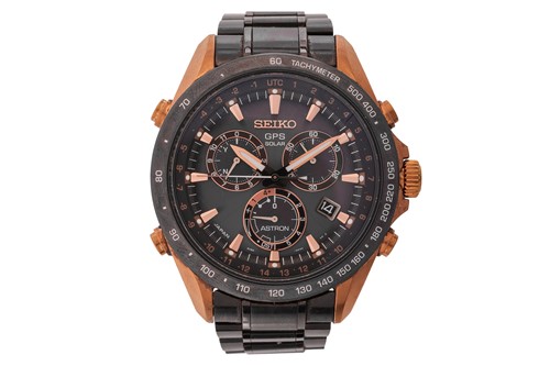 Lot 261 - Seiko Astron GPS Solar Chronograph, Novak...