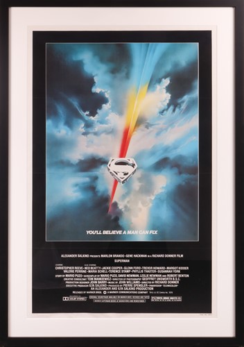 Lot 14 - Superman (1978) US One Sheet, NSS 780011,...