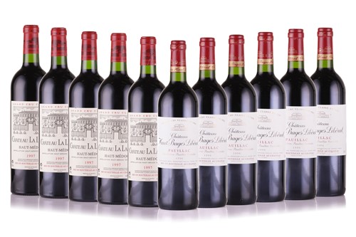 Lot 227 - Five bottles of 1997 Chateau La Lagune...