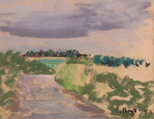 Lot 30 - Paul Maze (French 1887-1979) Path through the...