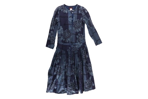 Lot 143 - Vintage Fashion: 1970s Kenzo Jap blue...