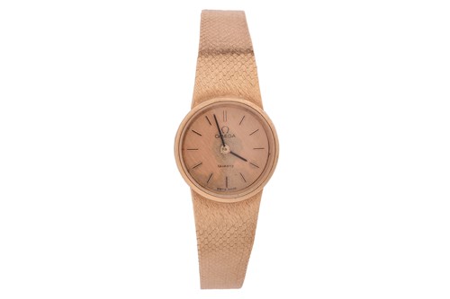 Lot 281 - Omega A 9ct Lady’s Wrist Watch Reference: 7301...