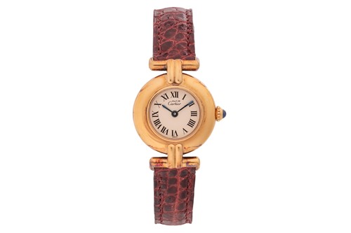 Lot 251 - Cartier Must de Cartier Colisee Gold-Vermeil...