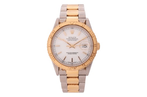 Lot 296 - Rolex Datejust Turn-O-Graph Chronometer...