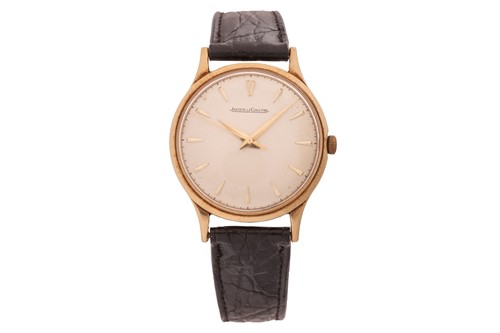 Lot 273 - Jaeger LeCoultre Gold-plated Wrist Watch...
