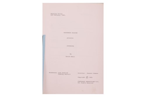 Lot 13 - The Marc Wolff Collection: Supergirl (1984) –...
