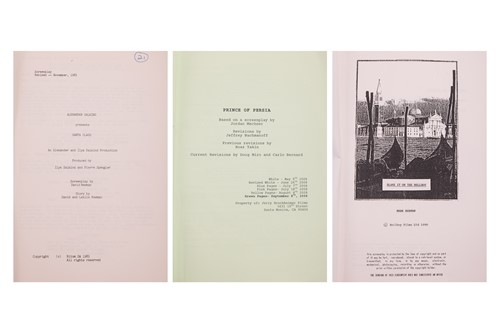 Lot 65 - The Marc Wolff Collection: Three Original...