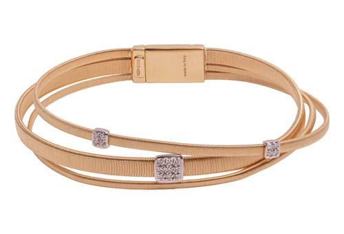 Lot 205 - A diamond-set bracelet by Marco Bicego, from...