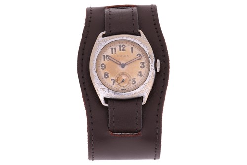 Lot 252 - Rolex A Chrome-Plated Stainless Steel Wrist...