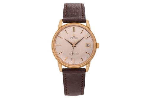 Lot 264 - Omega 18ct Gold Seamaster Automatic Reference:...