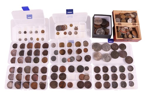 Lot 167 - A large collection of coins and tokens, Great...