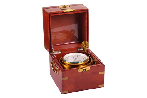 Lot 133 - A Russian "Kirova" Two -Day marine chronometer,...
